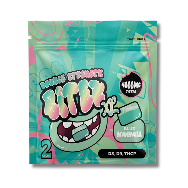 Double-Stacked BITEZ XL Gummies - Delta-8 + Delta-9 + THCP