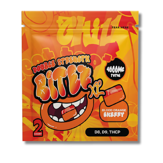 Double-Stacked BITEZ XL Gummies - Delta-8 + Delta-9 + THCP