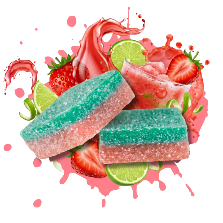ZORN×ビリーザ・キッド　パ―カ―　XL BITEZ XL - Delta-8 + Delta-9 + THCP 4000MG Gummies - Strawberry