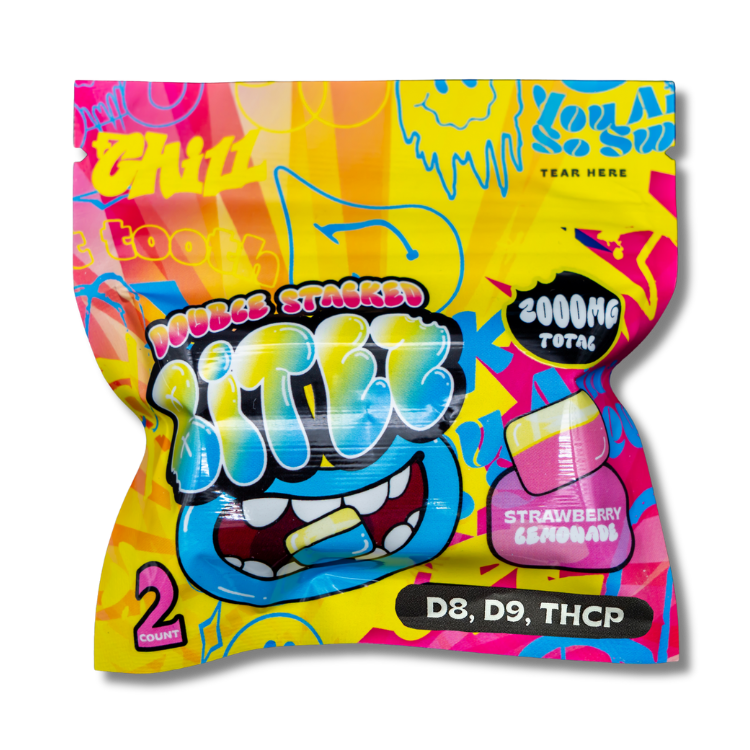 BITEZ - Delta-8 + Delta-9 + THCP 2000MG Gummies - Strawberry BITEZ - Delta-8 + Delta-9 + THCP 2000MG Gummies - Strawberry