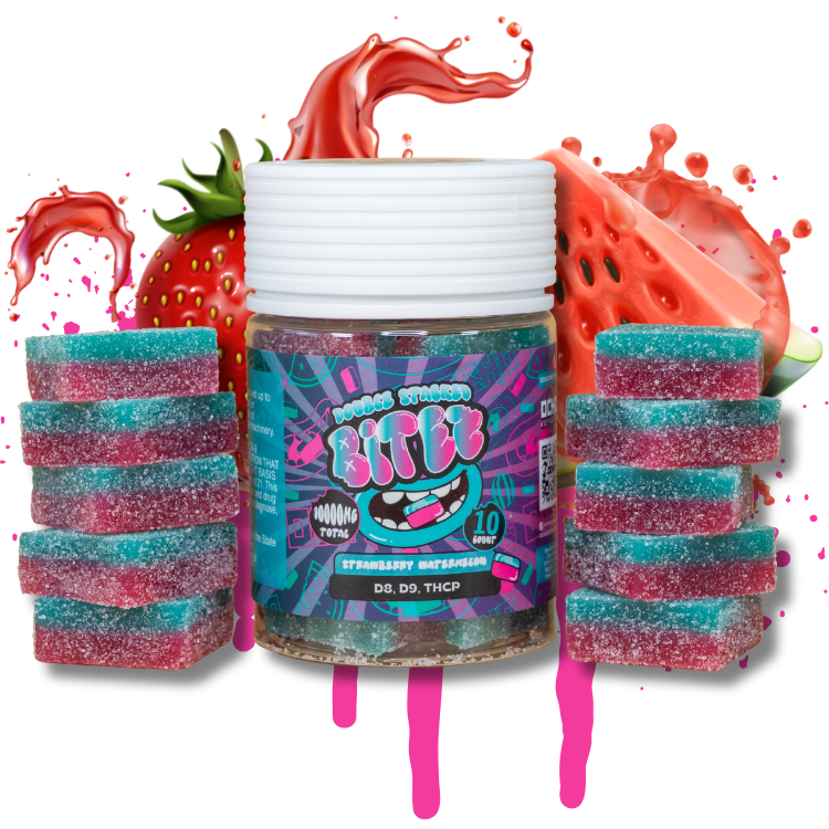 BITEZ Gummies 10,000MG Jarz - Delta-8 + Delta-9 + THCP
