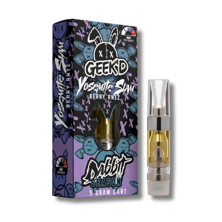 Geek'd Extracts - Dabbit Yosemite Slam - Berry Rntz - THCA + 20x