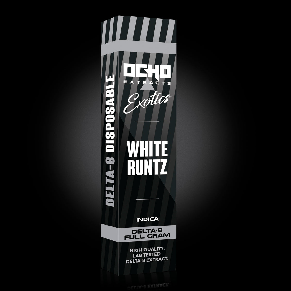 White Runtz Delta-8 Disposable Vape Pen - 1 Gram Ocho Extracts White Runtz Delta-8 Disposable Vape Pen - 1 Gram Ocho Extracts