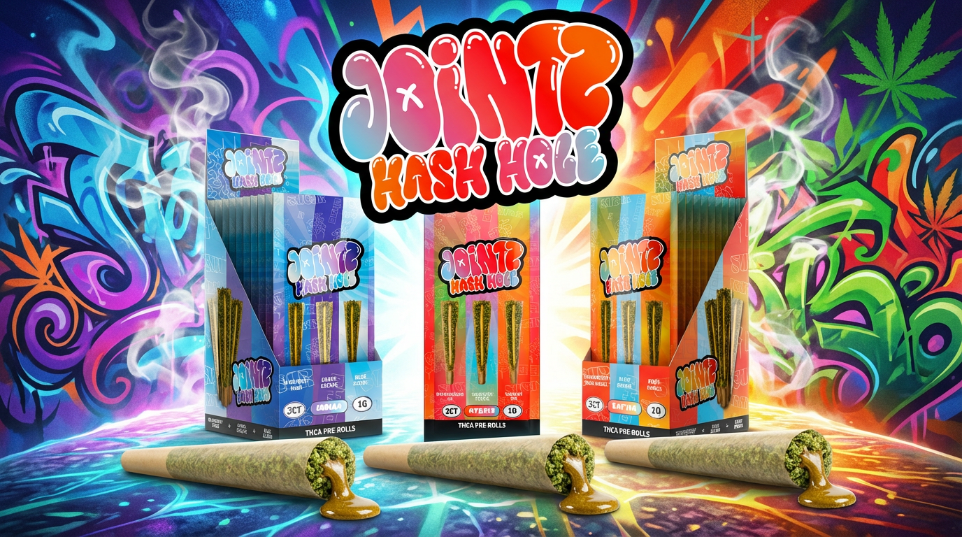 JOINTZ Hash Hole THCA Prerolls - Infused Donut Joints