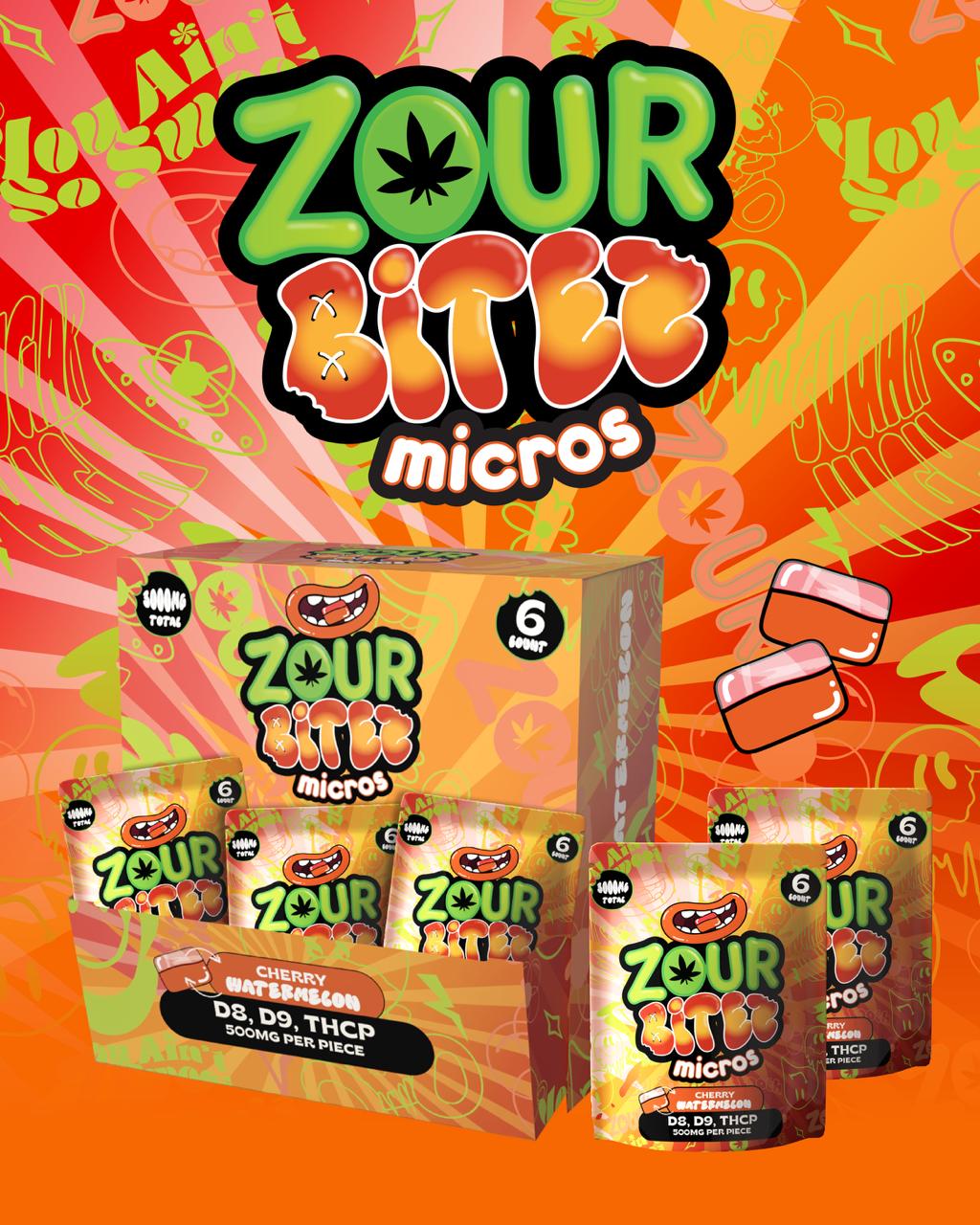 ZOUR x BITEZ Micros 3,000MG Gummies