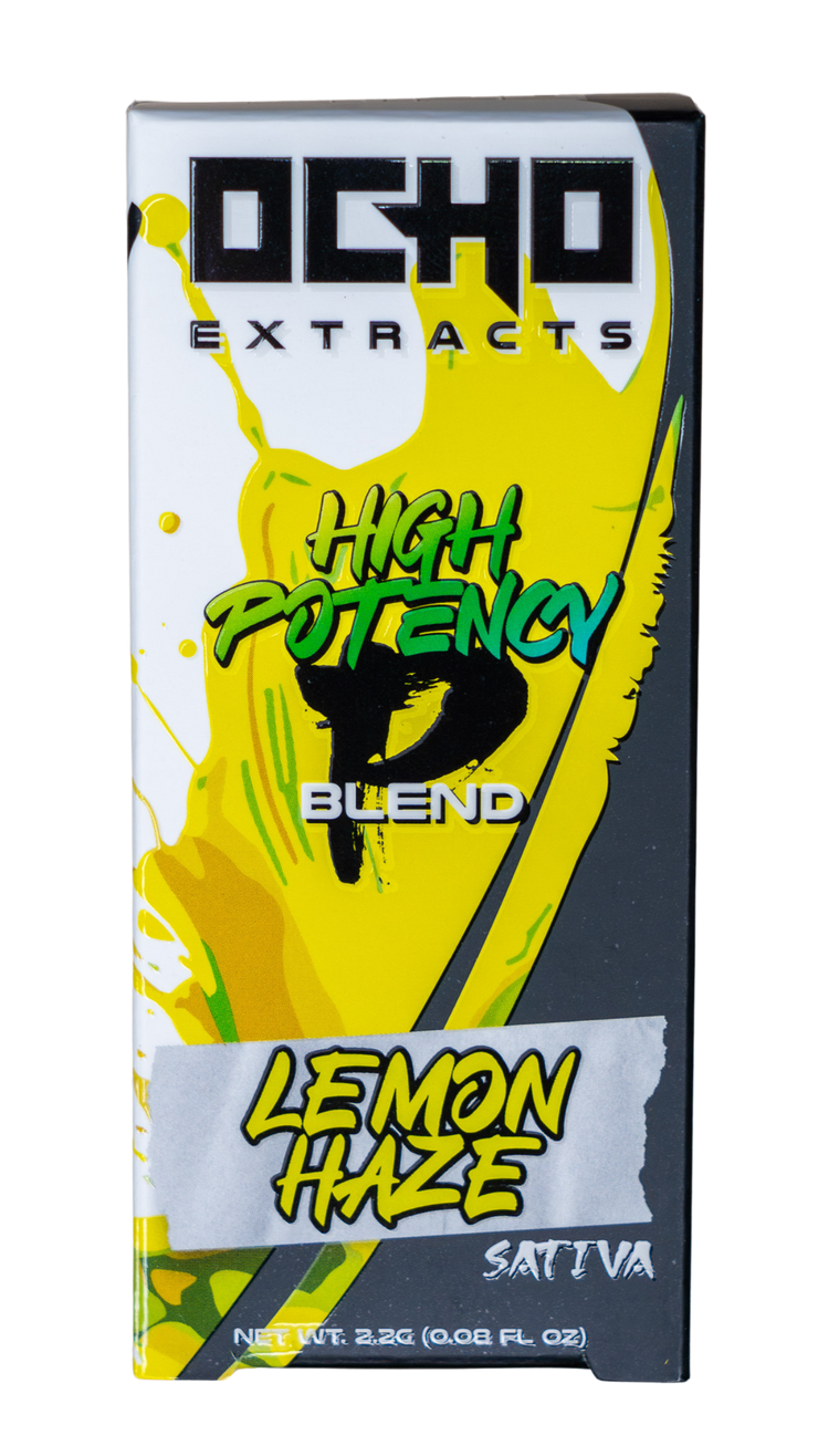 P Blend - 2.2 Gram Disposable - Lemon Haze - Sativa