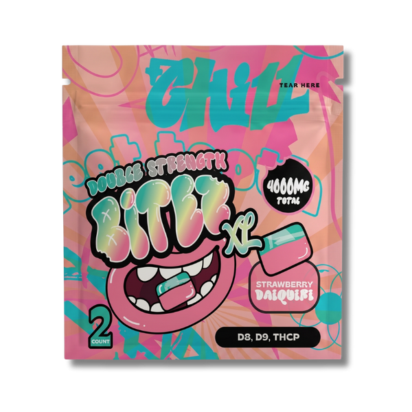 ZORN×ビリーザ・キッド　パ―カ―　XL BITEZ XL - Delta-8 + Delta-9 + THCP 4000MG Gummies - Strawberry
