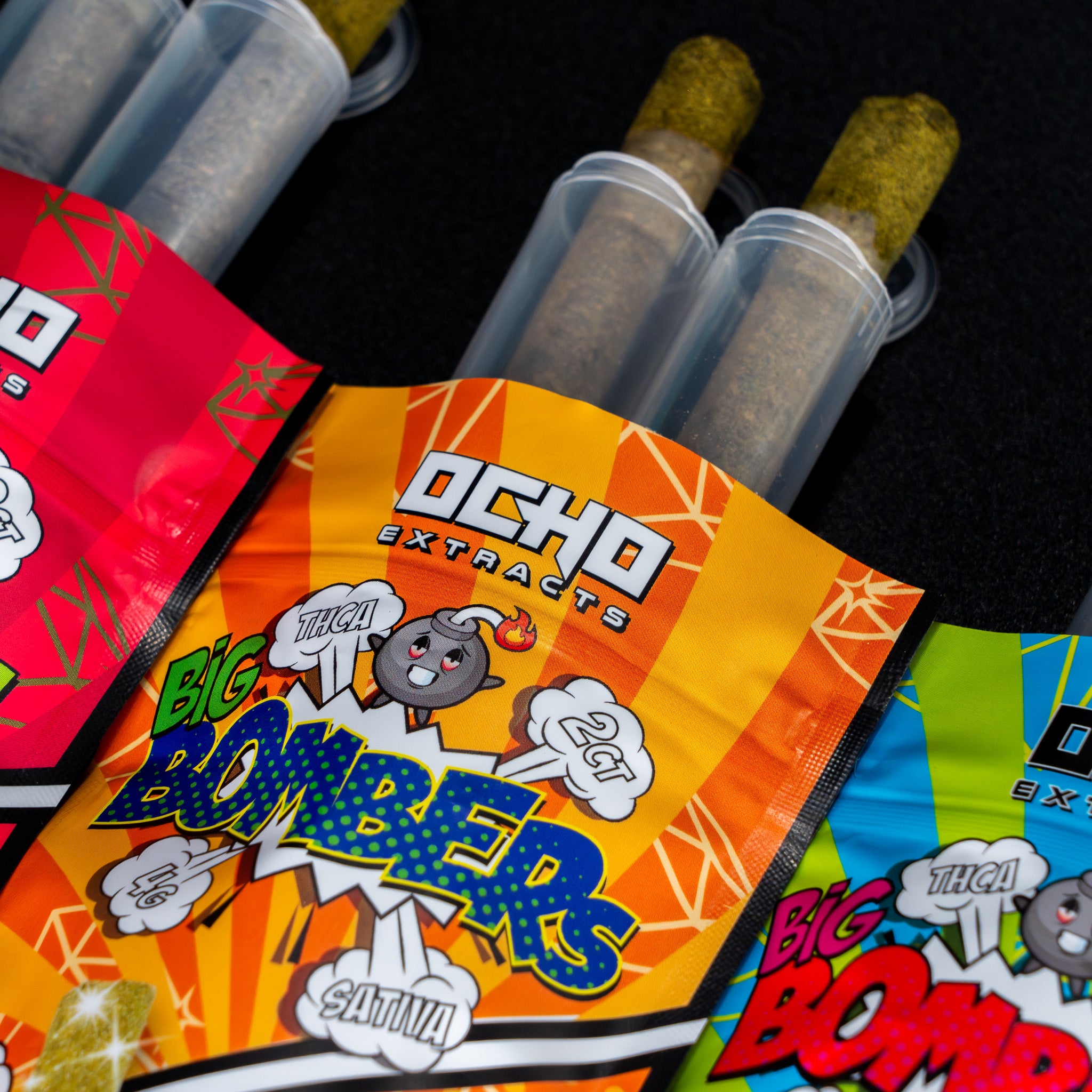 THCA Prerolls 4G - Big Bombers Orange Soda – Ocho Extracts