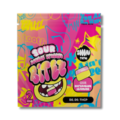 BITEZ - D8 + D9 + THCP 2000MG Gummies - Sour Watermelon Lemonade