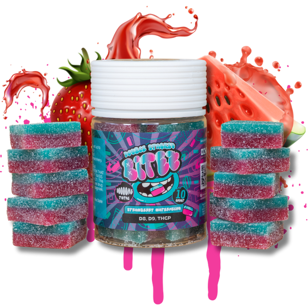 BITEZ Gummies 10,000MG Jarz - Delta-8 + Delta-9 + THCP