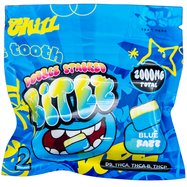 Biteez Double-Stacked BITEZ 2000mg THCA + Delta-9 + THCP Gummies – Ocho Extracts