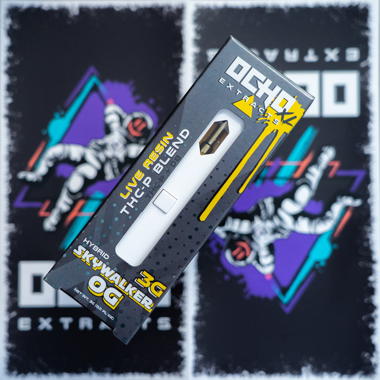 Ocho XL 3 Gram Disposable - Skywalker OG Live Resin THCP Blend