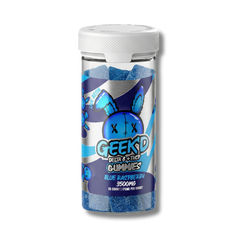 Geek'd Extracts - Delta-8 + THCP Gummies - Blue Raspberry - 3500mg