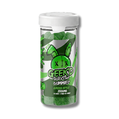Geek'd Extracts - Delta-8 + THCP Gummies - Green Apple - 3500mg
