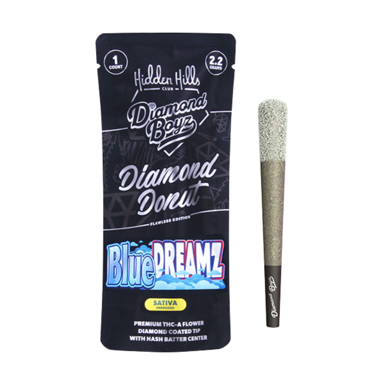 Hidden Hills Diamond Donut THCA Hash Hole Prerolls | 2.2g
