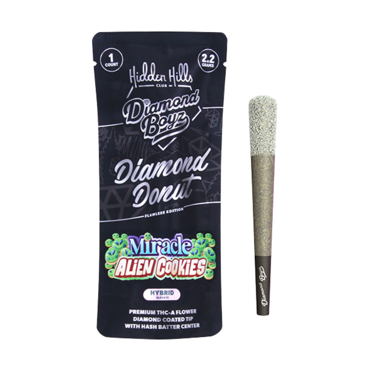 Hidden Hills Diamond Donut THCA Hash Hole Prerolls | 2.2g