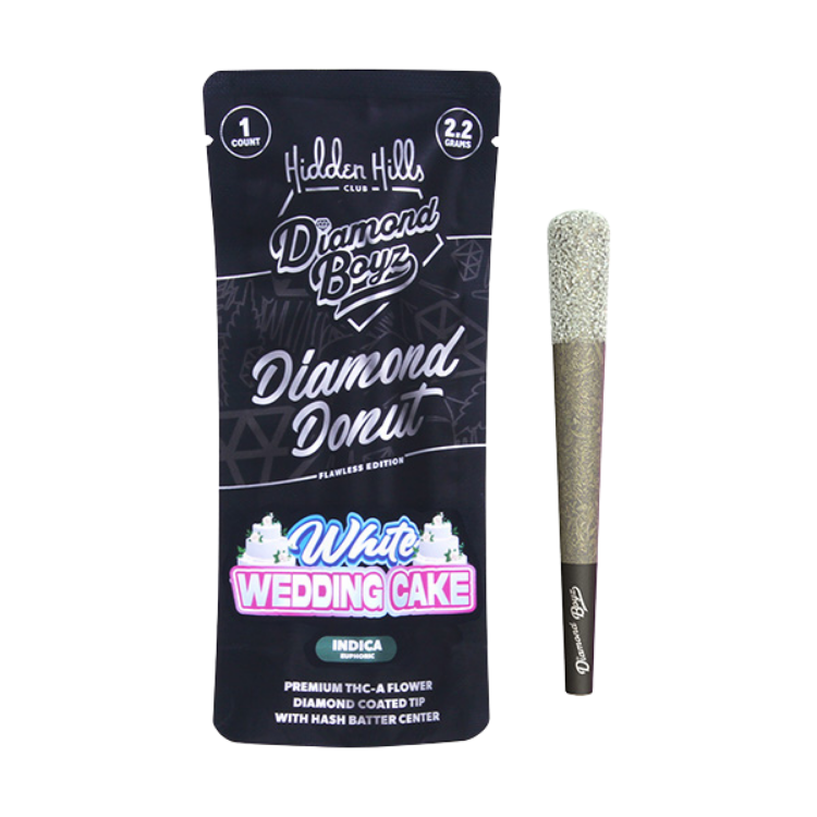 Hidden Hills Diamond Donut THCA Hash Hole Prerolls | 2.2g
