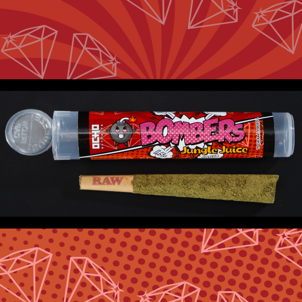 jungle juice vapes THCA Prerolls 1.5g Bombers Jungle Juice – Ocho Extracts