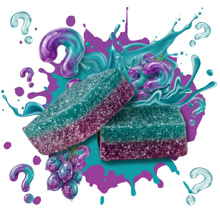 BITEZ - Delta-8 + Delta-9 + THCP 2000MG Gummies - Mystery