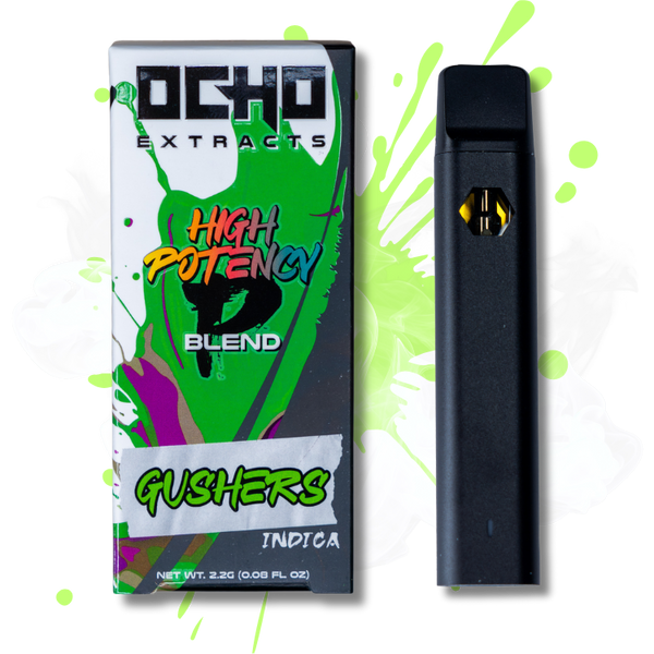 2.2 Gram Disposable P Blend Gushers  Ocho Extracts
