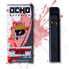 2.2 Gram Disposable P Blend Strawberry Cough – Ocho Extracts