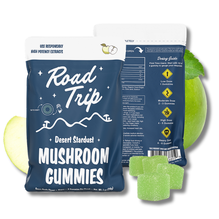 Road Trip Desert Stardust Mushroom Gummies | 8-Pack