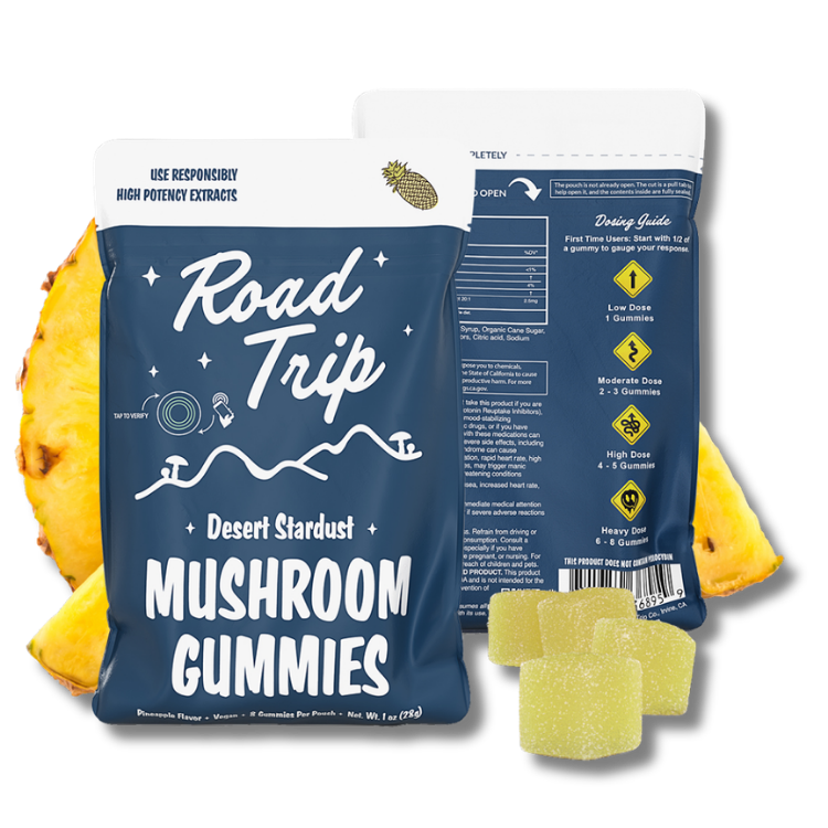 Road Trip Desert Stardust Mushroom Gummies | 8-Pack