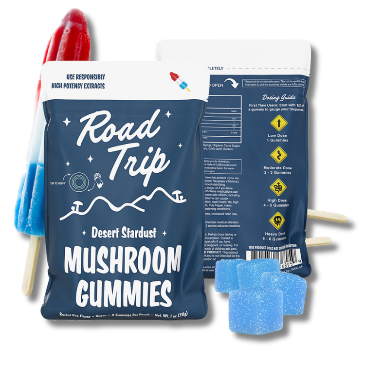 Road Trip Desert Stardust Mushroom Gummies | 8-Pack