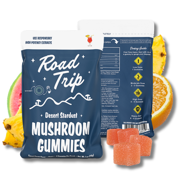Road Trip Desert Stardust Mushroom Gummies | 8-Pack