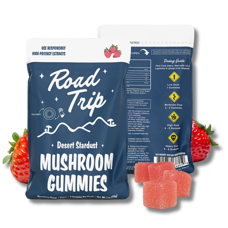 Road Trip Desert Stardust Mushroom Gummies | 8-Pack