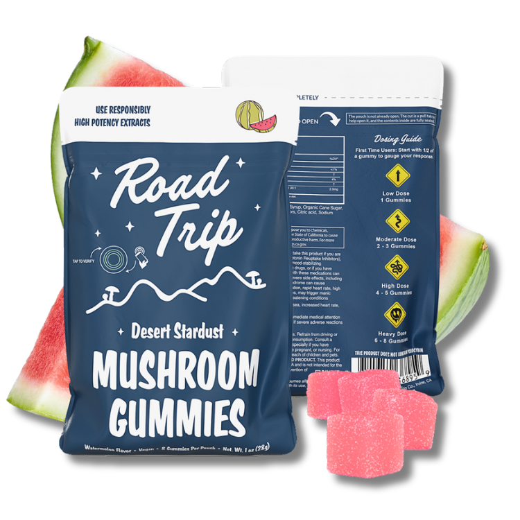 Road Trip Desert Stardust Mushroom Gummies | 8-Pack