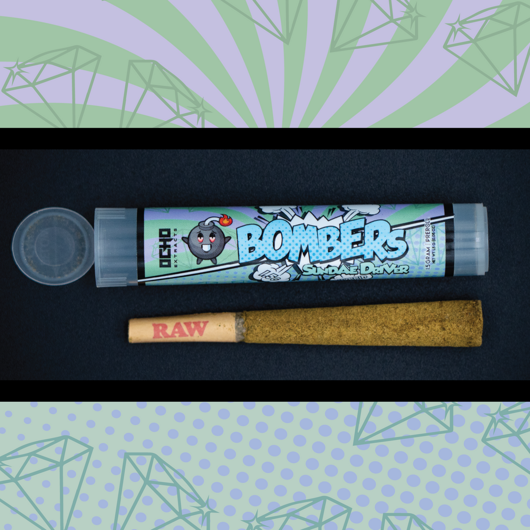 THCA Prerolls - Bombers - Sundae Driver - 1.5 Grams