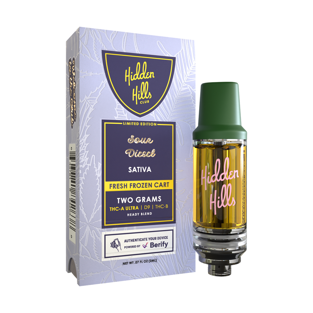 Hidden Hills Fresh Frozen Heady Blend Cartridge | 2g