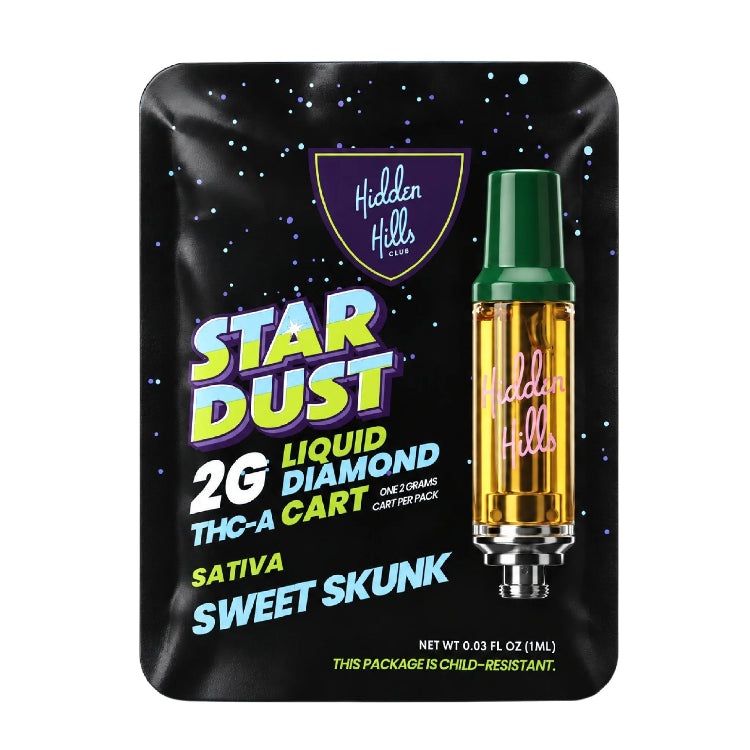 Hidden Hills Stardust THCA Liquid Diamond Cartridge | 2g