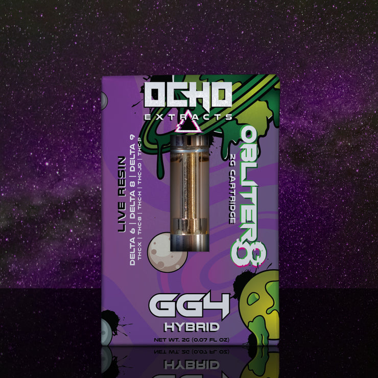 Obliter8 2 Gram Cartridge - GG4 - Hybrid - Live Resin
