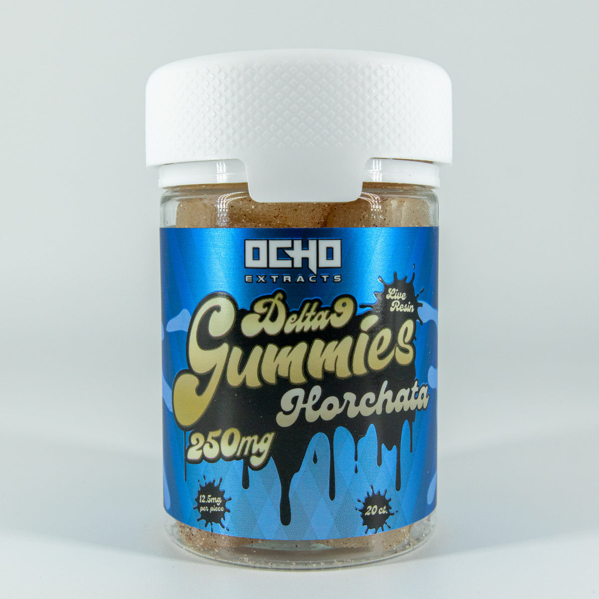 Delta-9 Live Resin Horchata Gummies - 250mg – Ocho Extracts