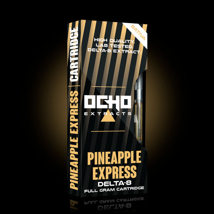 Pineapple Express Cartridge THC Delta 8 - HHC - THCo - OchoExtracts