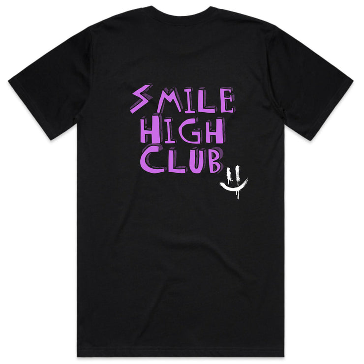 Smile High Club Tee THC Delta 8 - HHC - THCo - Ocho Extracts