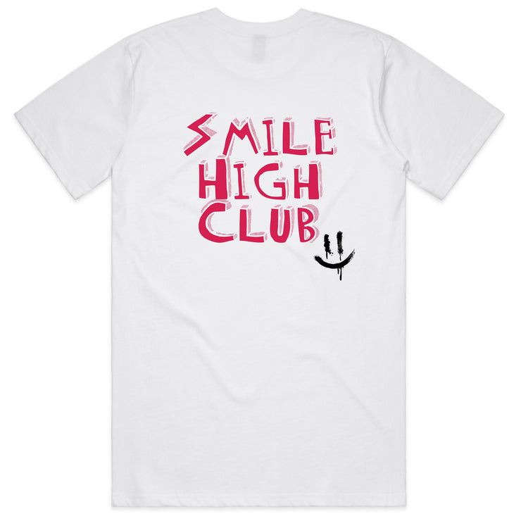 Smile High Club Tee THC Delta 8 - HHC - THCo - Ocho Extracts