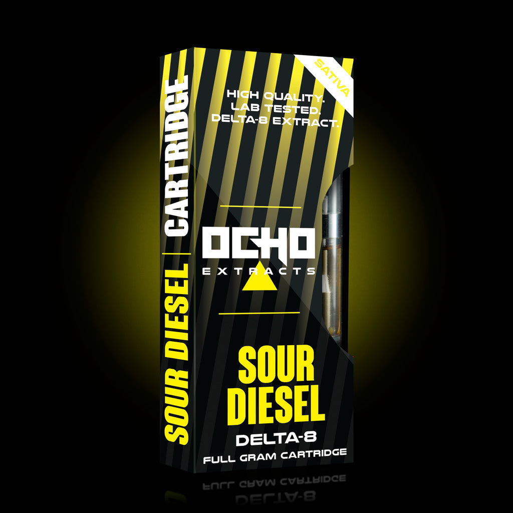 Sour Diesel Delta-8 Cartridge - 1 Gram – Ocho Extracts