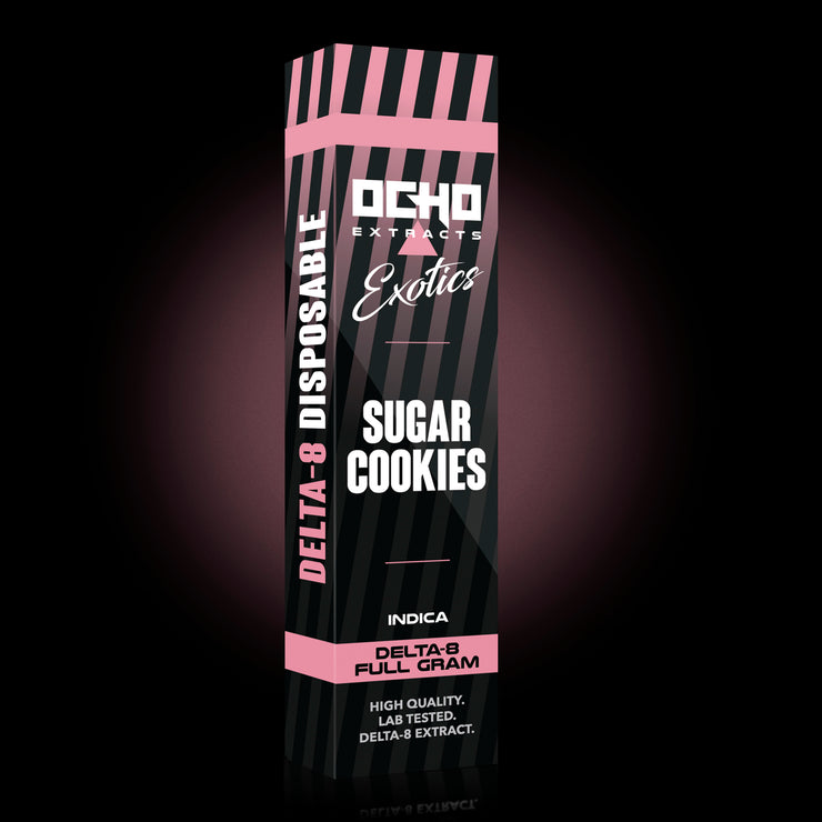Sugar Cookies Disposable THC Delta 8 - HHC - THCo - OchoExtracts