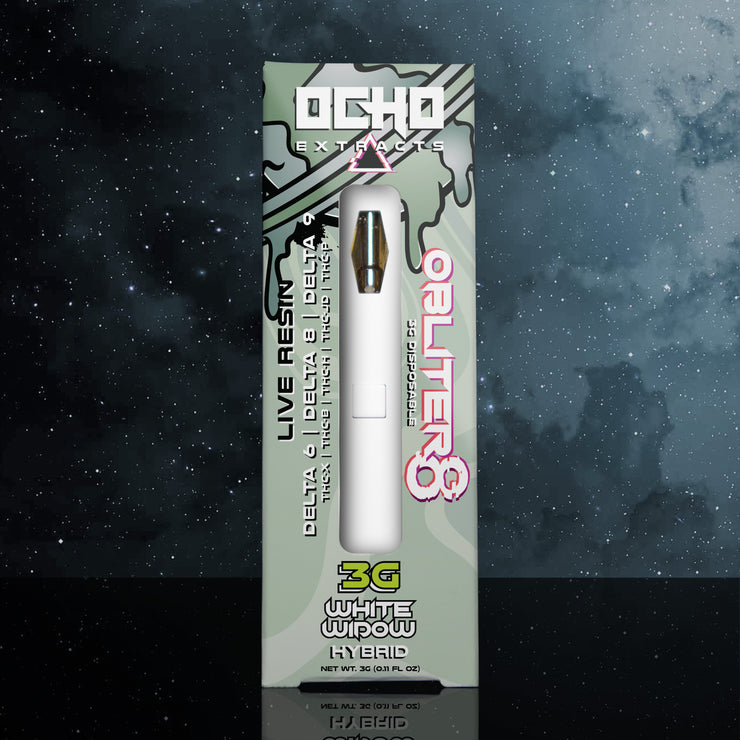 Obliter8 3 Gram Disposable - White Widow - Hybrid - Live Resin