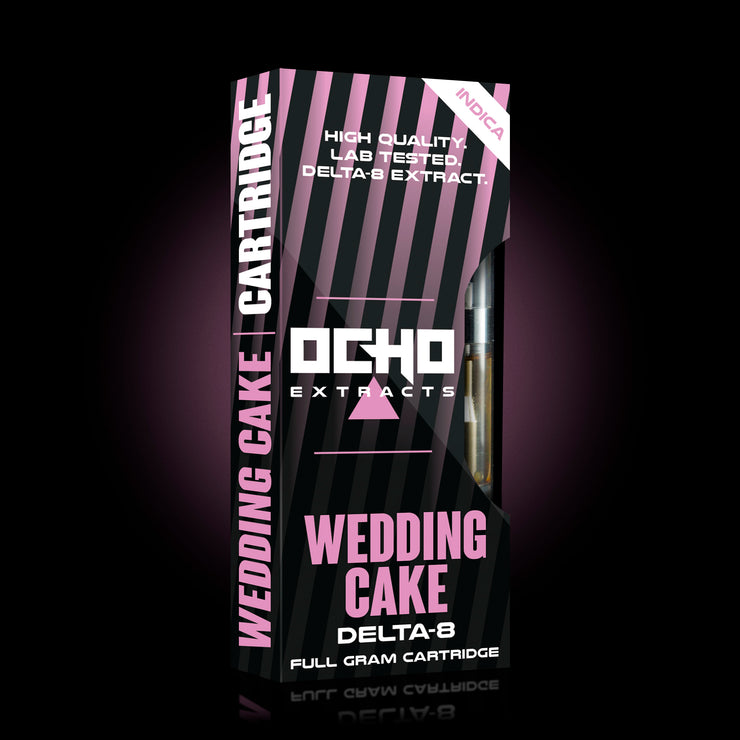 Wedding Cake Cartridge THC Delta 8 - HHC - THCo - OchoExtracts